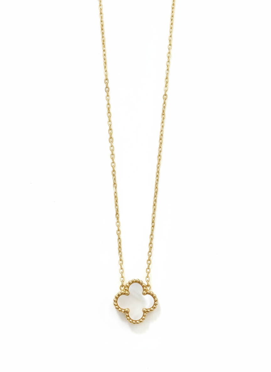 White Clover Necklace
