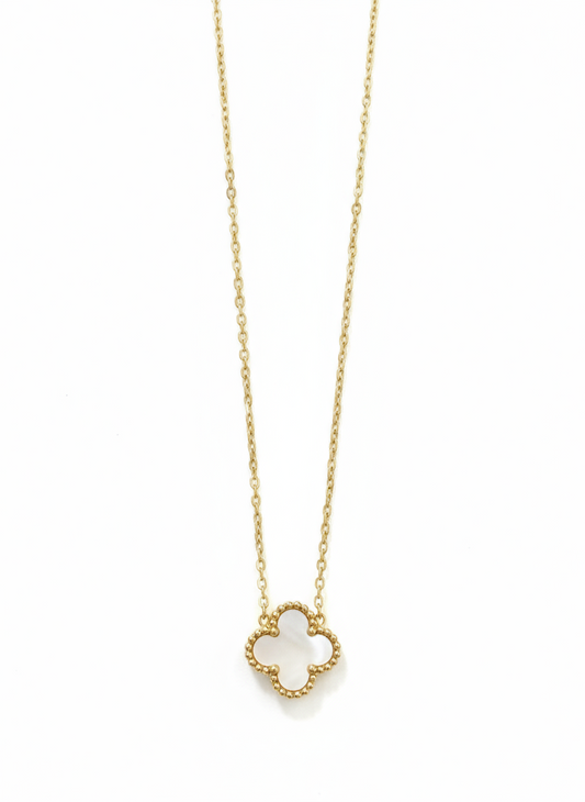 White Clover Necklace