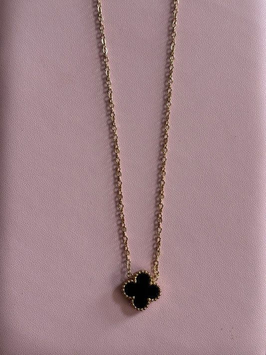 Black Clover Necklace