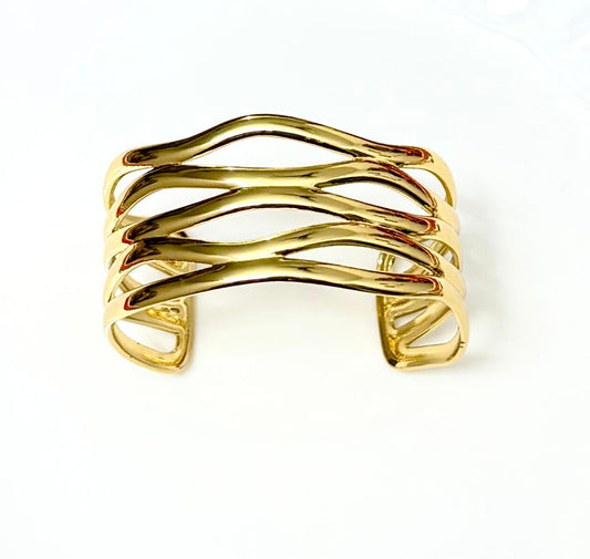 Wave Luxe Cuff bracelets