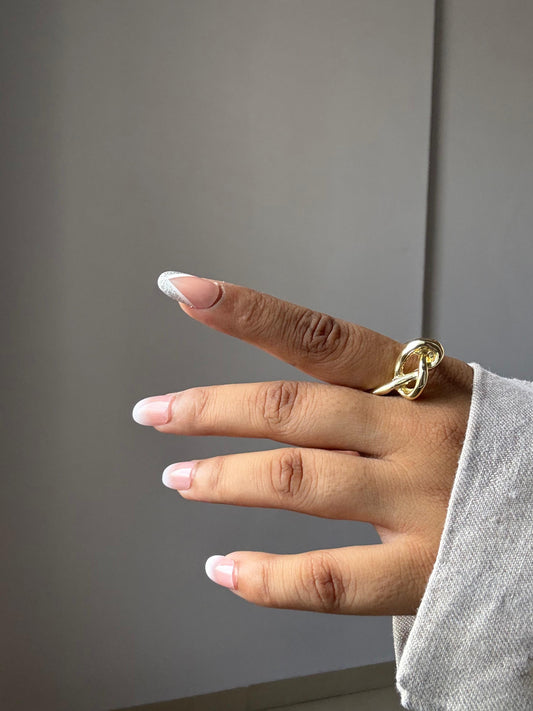 Gold Love Knot Ring