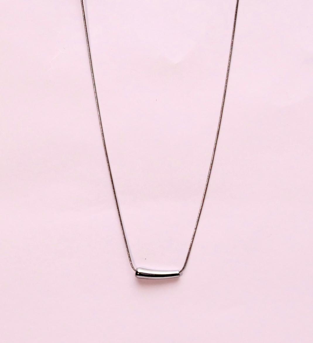 Sleek Bar Pendant Necklace