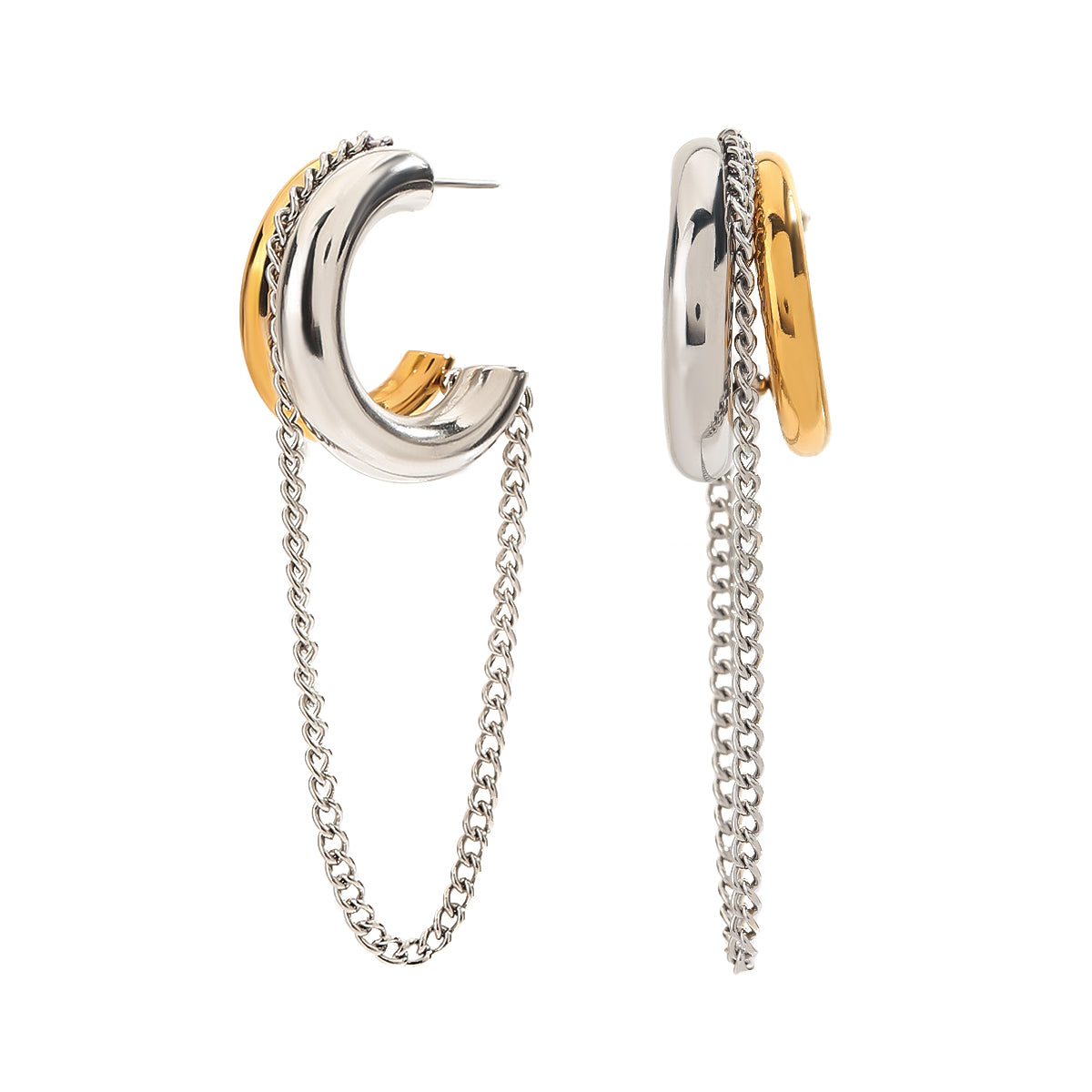 Casual Modern Style Commute Earrings