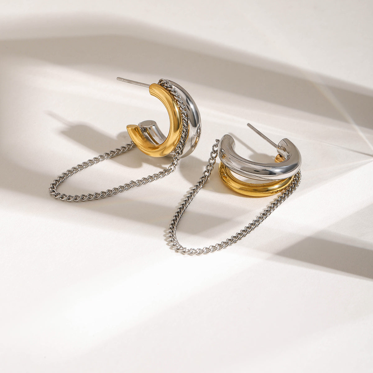 Casual Modern Style Commute Earrings