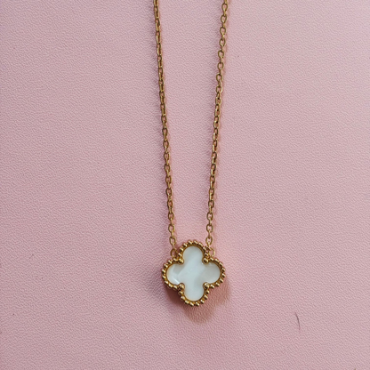 White Clover Necklace