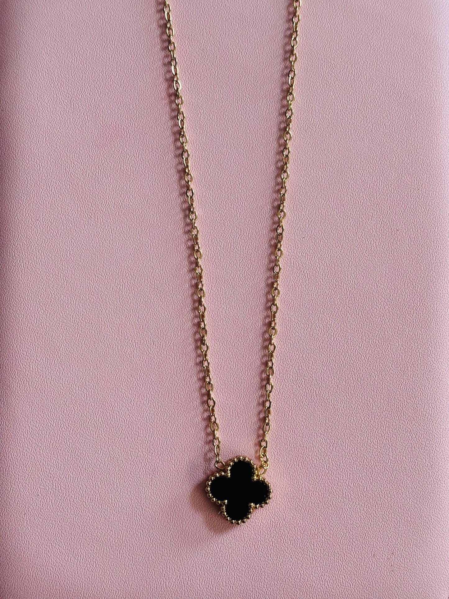 Black Clover Necklace