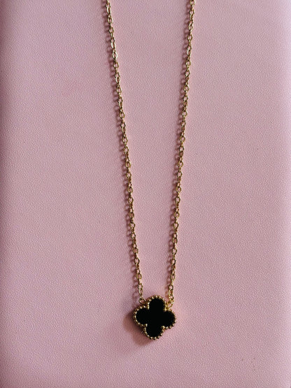 Black Clover Necklace