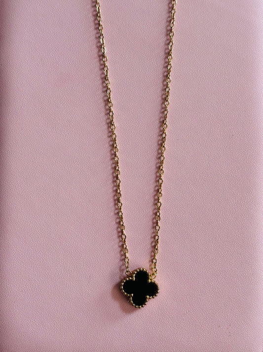 Black Clover Necklace