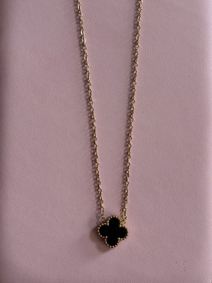 Black Clover Necklace