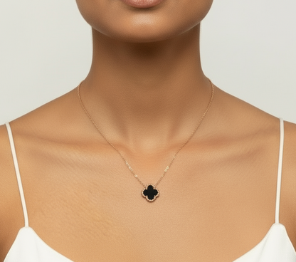 Black Clover Necklace