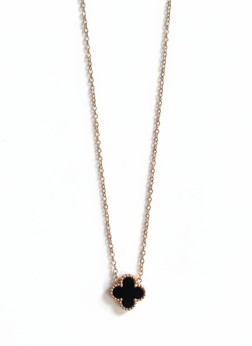 Black Clover Necklace