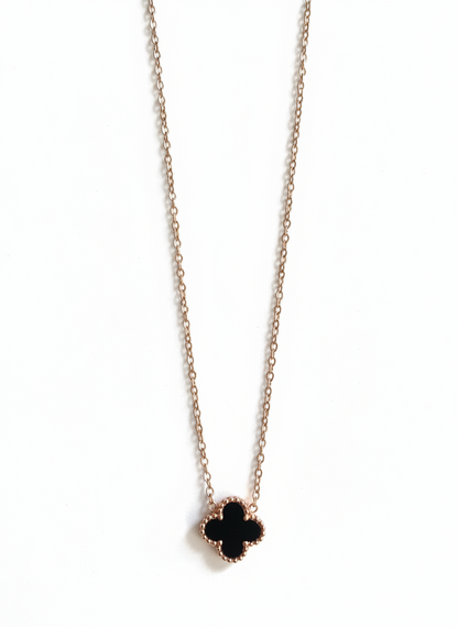Black Clover Necklace