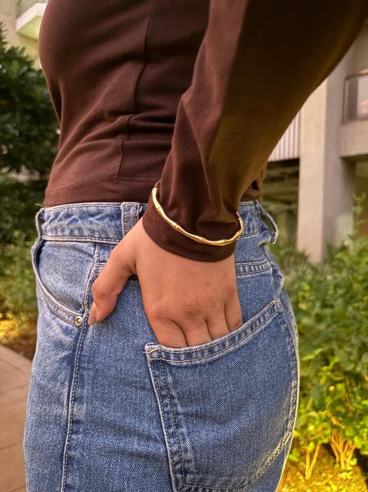 Bamboo Glow Cuff