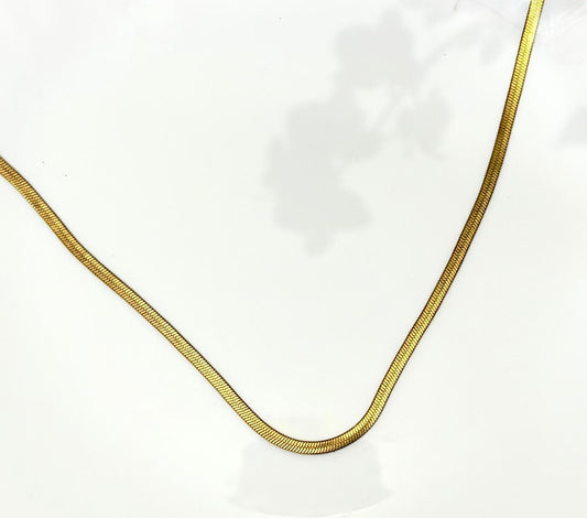 Sleek Snake Chain Necklace