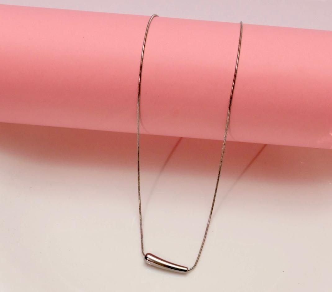 Sleek Bar Pendant Necklace