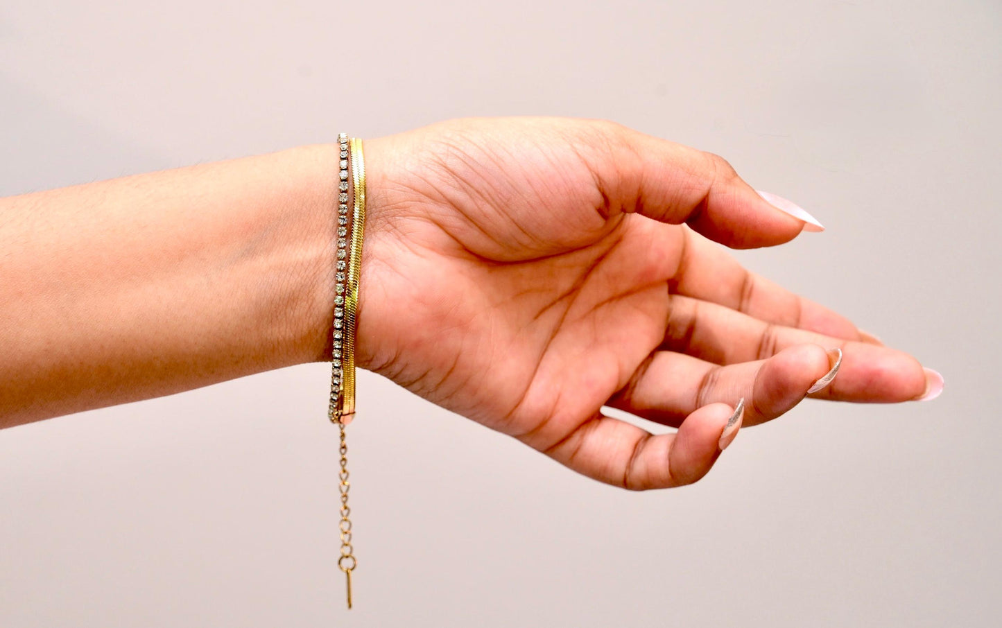 Dual Layer Glam Bracelet