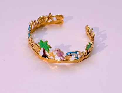 Ocean Bliss Cuff Bracelet