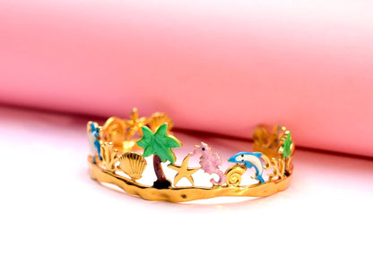 Ocean Bliss Cuff Bracelet