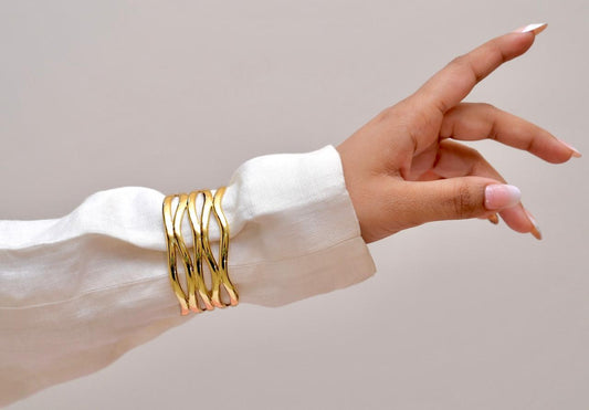 Wave Luxe Cuff bracelets